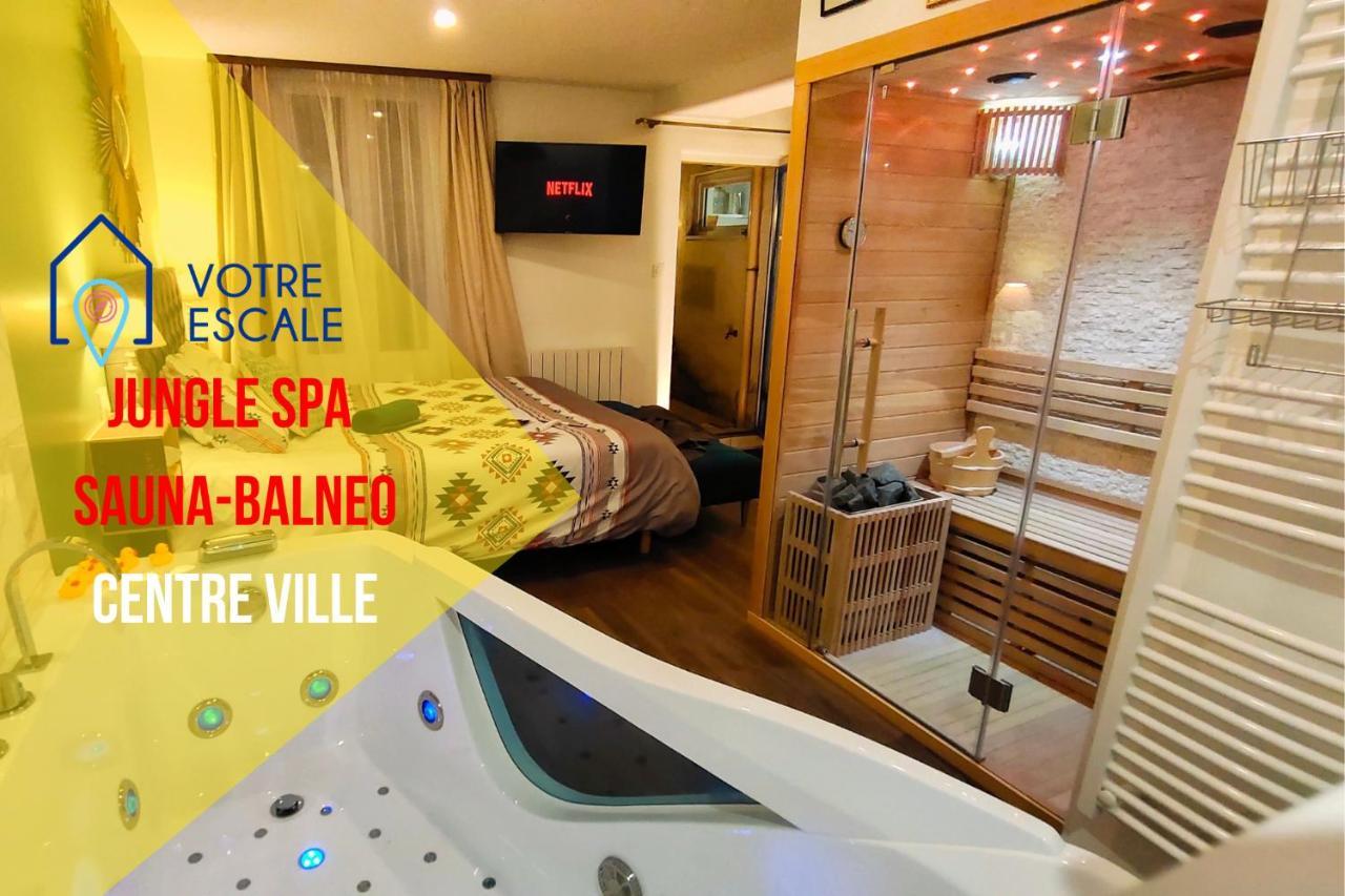 Votre Escale Jungle Sauna & Spa Niort Bagian luar foto